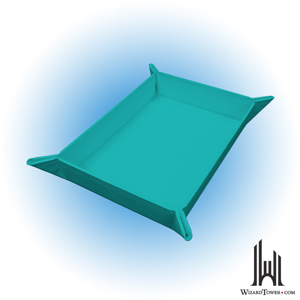 Dice Tray - Foldable Vivid Teal